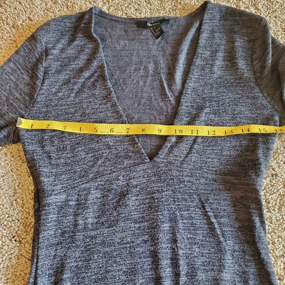 Forever 21 Gray Dress - Picture 5 of 7